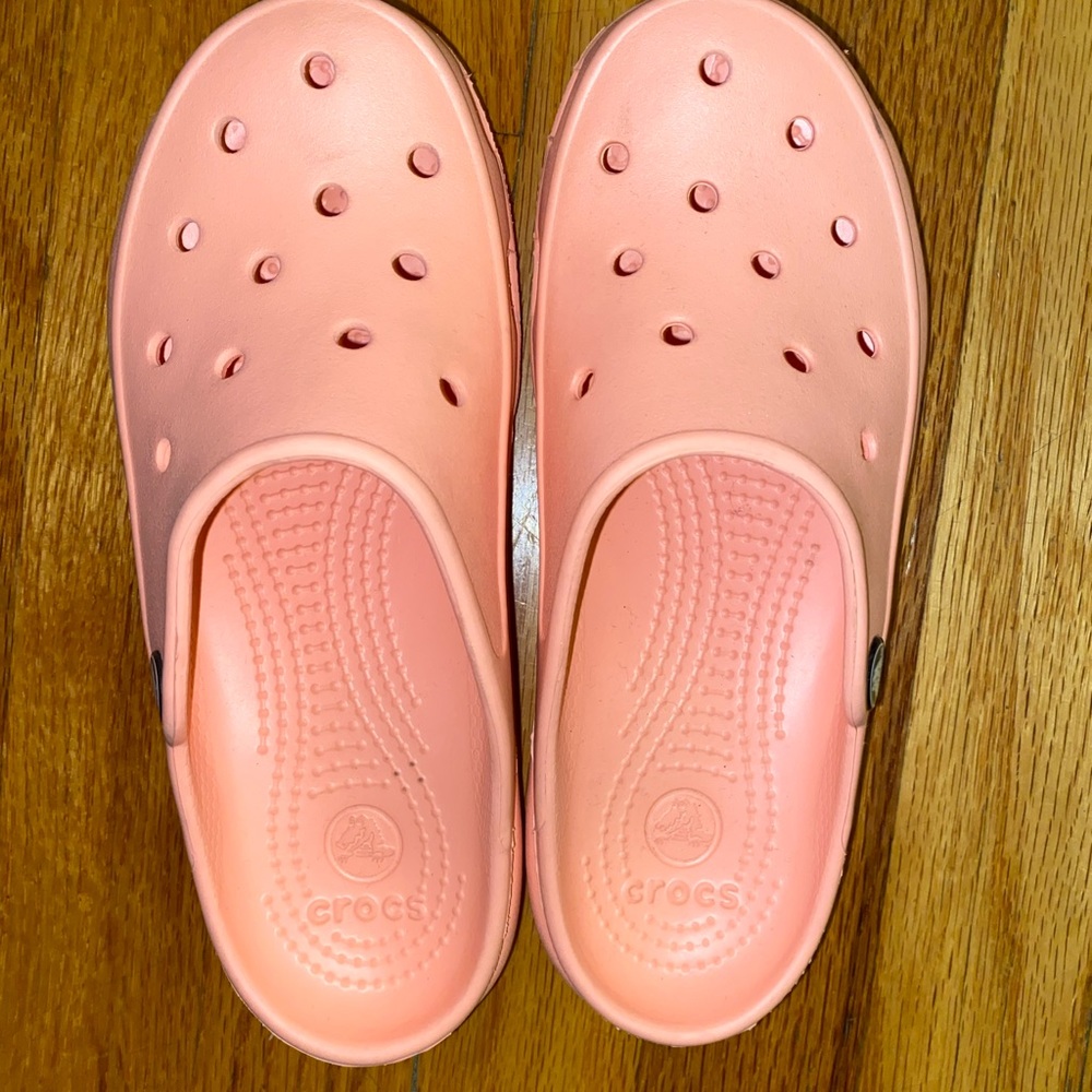 Women’s Pink Croc Slides